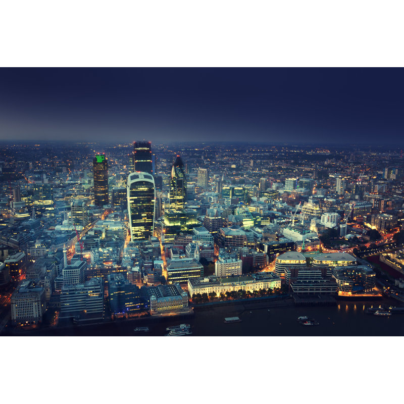 Ballynure London At Sunset - Wrapped Canvas Print, 30cm H x 46cm W x 3.8cm D
