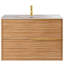 Meuble-lavabo mural simple 32 po Nora-130665834