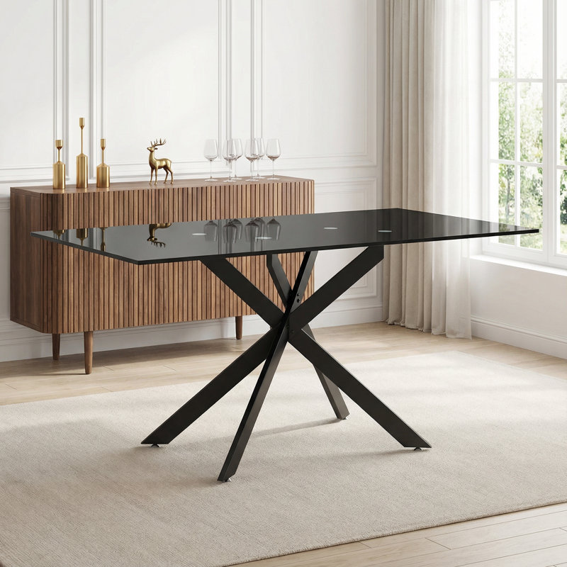 Table de salle à manger, Noir