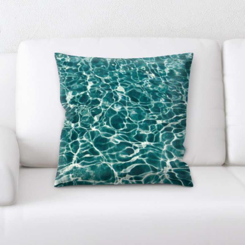 Microsuede Throw Pillow