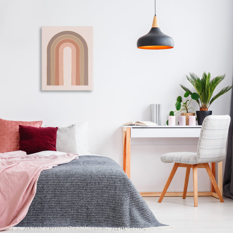 «Peachy Boho Rainbow» par Reinders, H 30 po x l 24 po