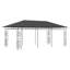 Mrsinlik 118" x 236" Steel Patio Gazebo-862682623
