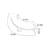 Creative Curved Multi-functional Soft Bench-347397242