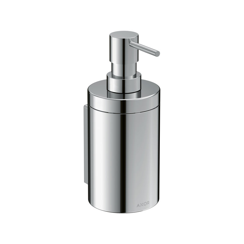 Universal Circular Soap Dispenser, Chrome