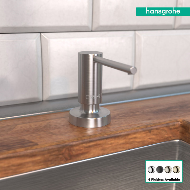 Talis Bath and Kitchen Sink Soap Dispenser, Steel Optic