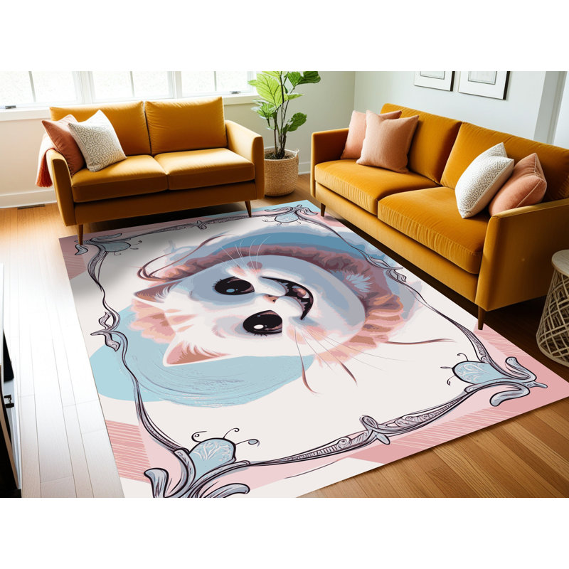 Tapis pour enfants East Urban Home, Rectangle 2' x 3'