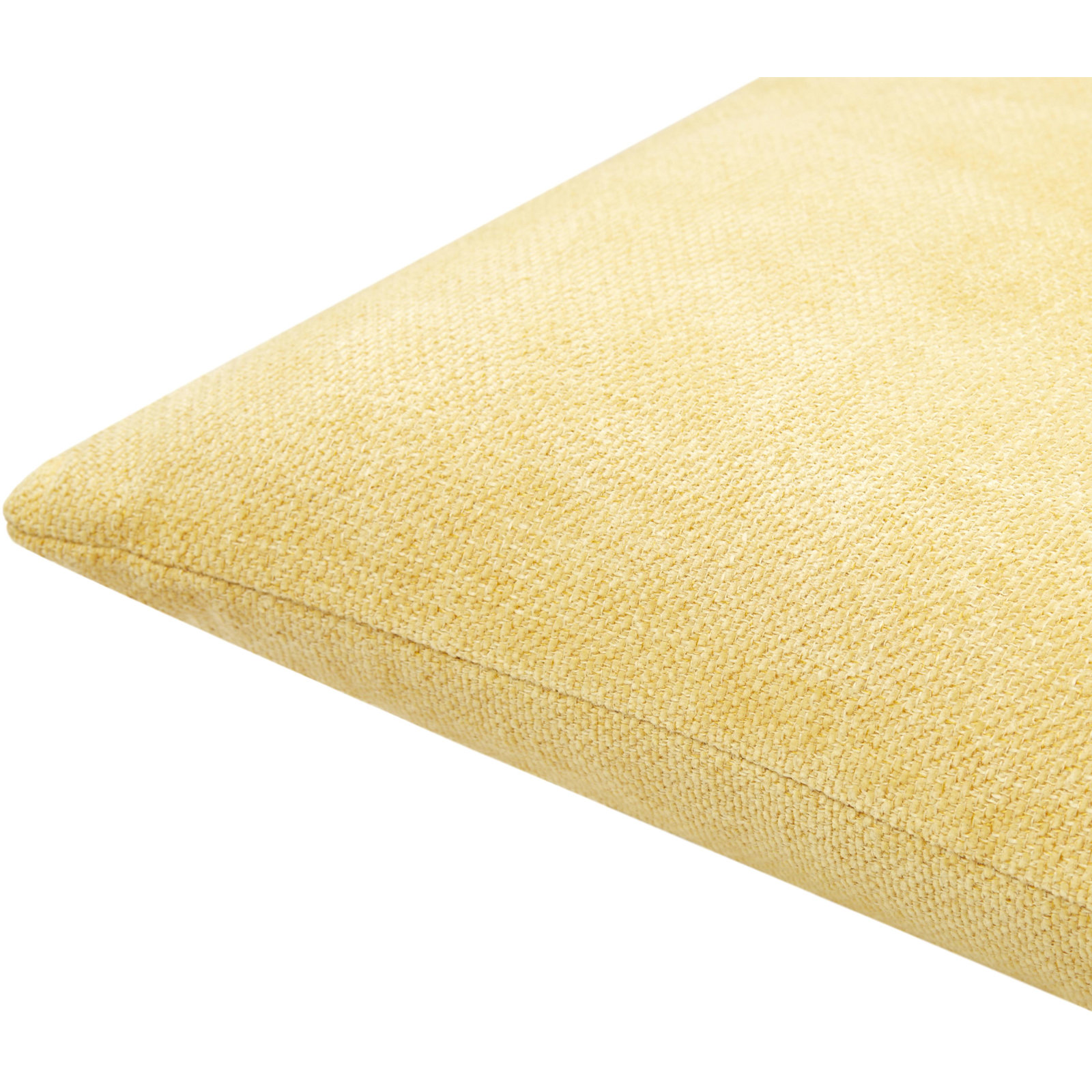 Kamaili Pillow Cover, Pillow Cover Only - No Insert, Yellow, 18"H x 18"W