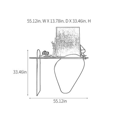 Modern Luxury Art Console Table