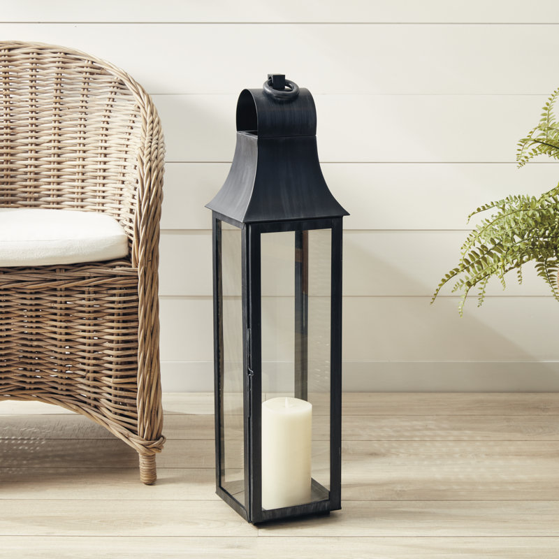 Geneva Lantern, 33" H x 8.25" W x 7.75" D