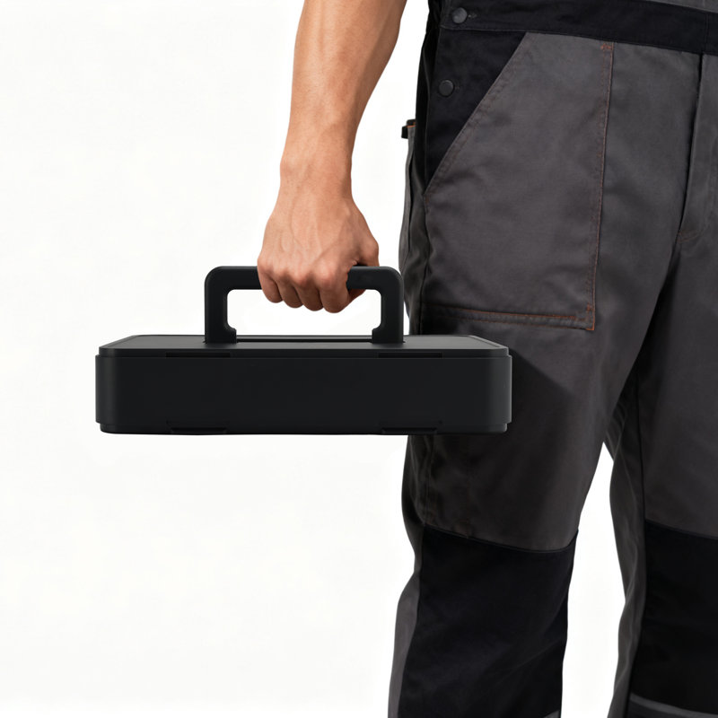 Trousse d'outils de nettoyage domestique avec étui de transport pour l'entretien ménager général