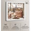 «Glam by the Window Paris Shadowbox Print» par Art Remedy-115132008-115132015