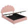 Double Size Ottoman Bed Velvet