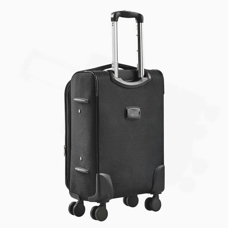 Valise à carreaux extensible 28 pouces avec roulettes