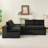 Luxury Black Turtle Velvet Multifunctional Sofa-843493906