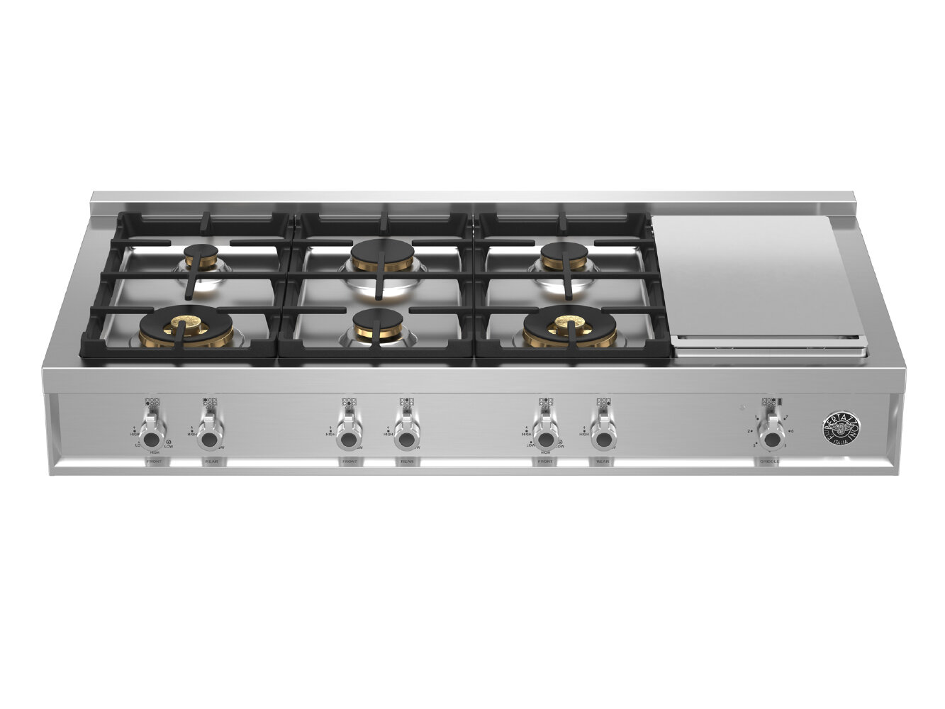 Gaslandchef Gasland Chef 48'' Stainless Steel Natural Gas 6 Burner