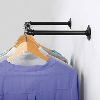 61cm Wall Mounted Clothes Rack