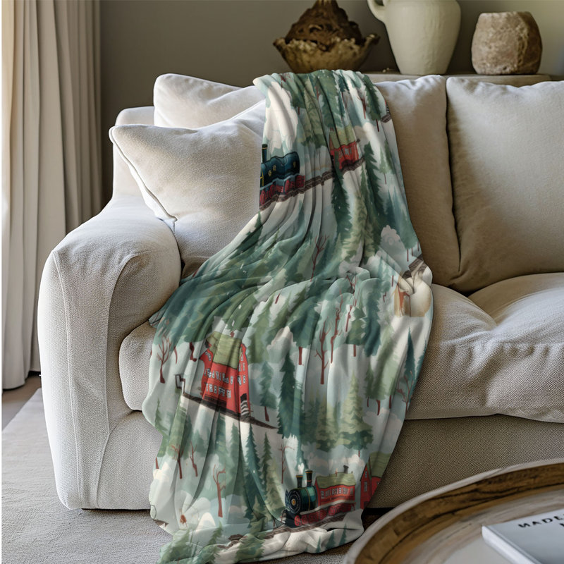 MentionedYou Arctic Journey Blanket
