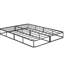 Sommier pour très grand lit, structure en métal noir, housse en tissu texturé, support à 12 lattes, H 8,5 po, capacité maximale de 600 lb Méthode de la technique Technique Structure, tissu, 8,5 po de hauteur, assemblage facile-678502648