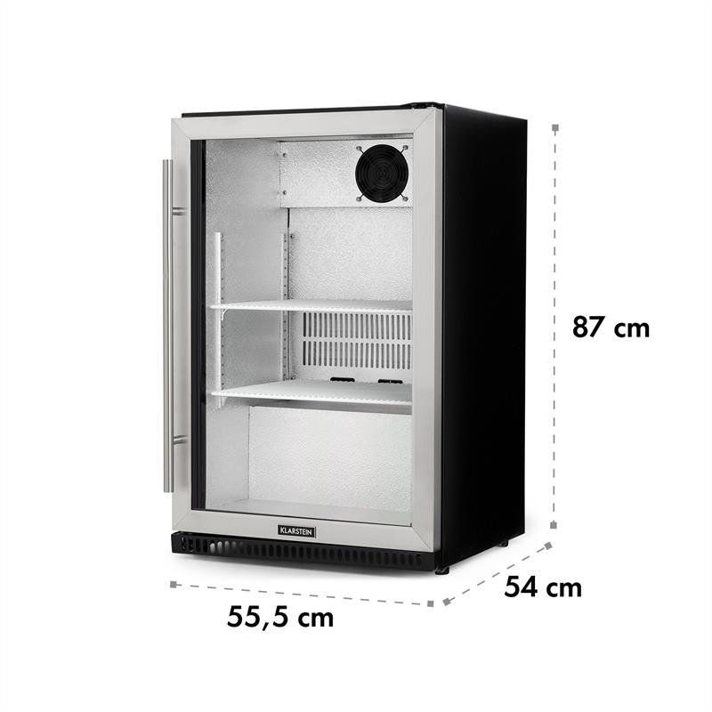Klarstein 133m³ L Freestanding Mini Fridge
