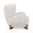 Riya Upholstered Fabric Plush Accent Chair