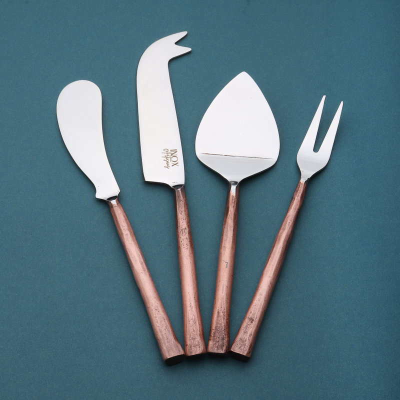 INOX Artisans Sundance Cheese Accessories 4 Pc. Set