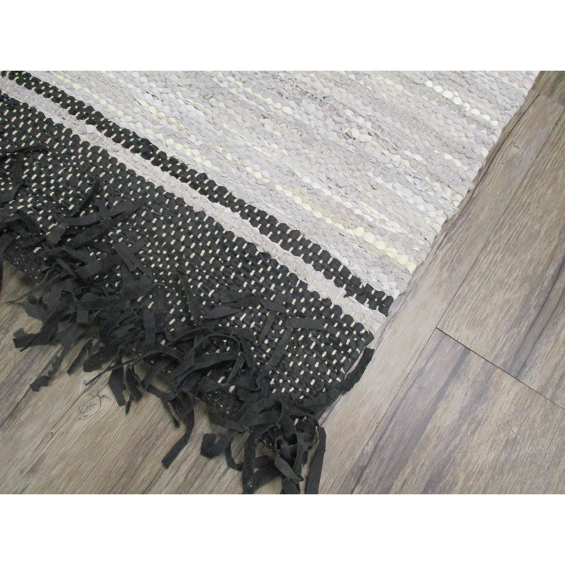 Striped Indoor Rug, Rectangle 4' x 6 '