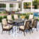 Anran Rectangular 6 - Person 60" Long Dining Set with Cushions