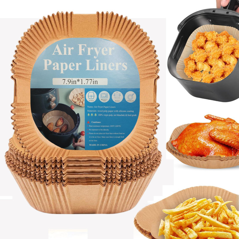 Honoria 8L Air Fryer, Square, 5.6 cm H × 20.1 cm W × 20.1 cm D