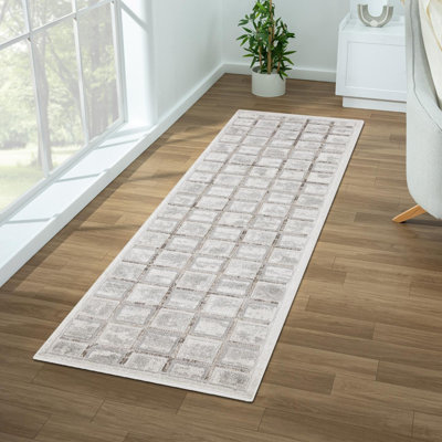 Tapis à motif géométrique moderne
