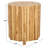 Hopper Solid Wood End Table