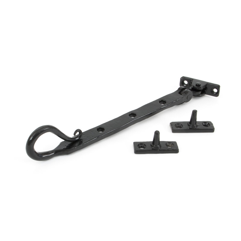 Shepherd''s Crook Stay Door Accessory, Black