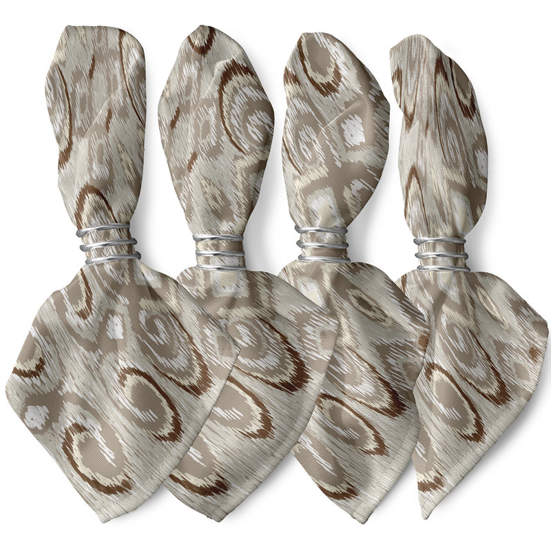 Chozen I-Cat Napkins, Taupe