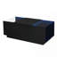 Table basse avec compartiment de rangement ouvert et 2 tiroirs cachés-832087092