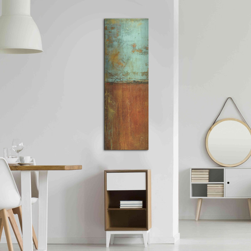 Red Barrel Studio® «Ten City I» par Erin Ashley, art mural en métal, H 48 po x l 16 po