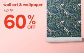 wall art & wallpaper clearance