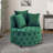 Jakora Velvet Swivel Barrel Chair-1959615759