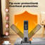 HAVATO 4000 BTU Electric Radiator Space Heater with Adjustable Thermostat-101254494