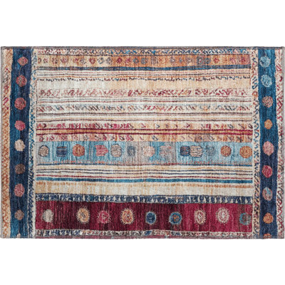 Premium Machine Washable Millbrook AMF1963 Stripes Rug