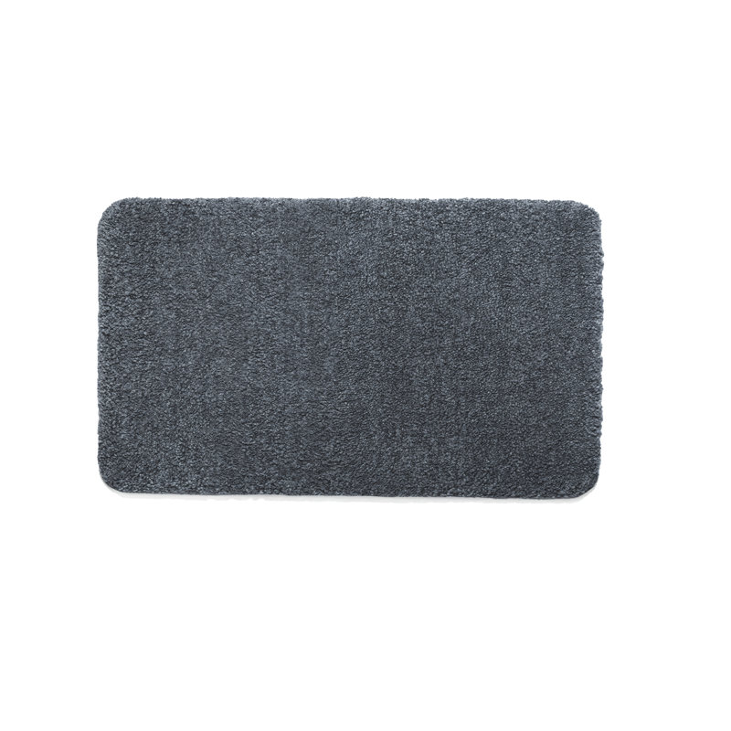 My Lux Deep Pile Charcoal Rug, Rectangle 60 x 100cm