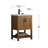 Radstock 24'' Single Bathroom Vanity with Ceramic Top-1993878494