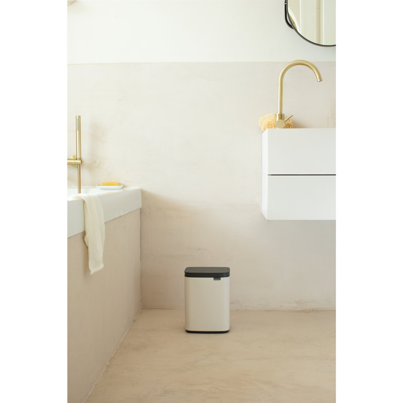 Brabantia 4 Litre Bo Waste Bin, Soft Beige