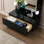 Narrow Tall Mirror with Speaker and Drawer