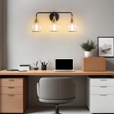Lupe 3-Light Bathroom Dimmable Vanity Light