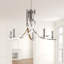 Pamelia 5 - Light Candle Style Chandelier-602240548