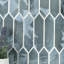 Midnight Tide Spire 10 in. x 13 in. Glossy Glass Mosaic Wall Tile