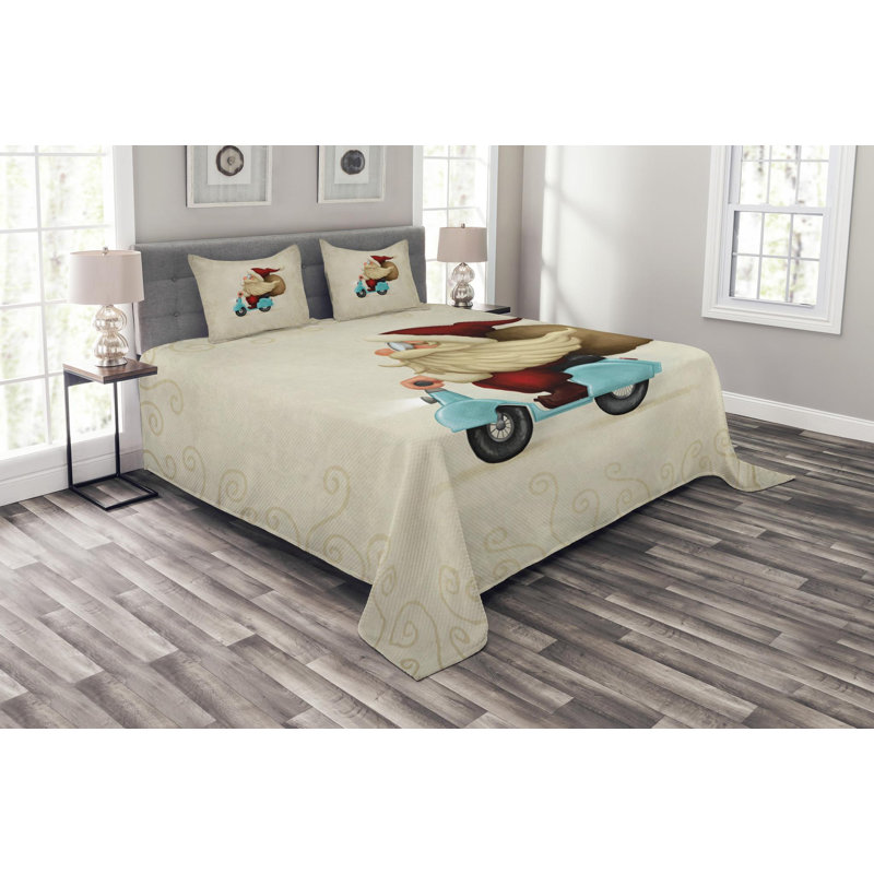 Polyester Coverlet, King Coverlet + 2 Shams