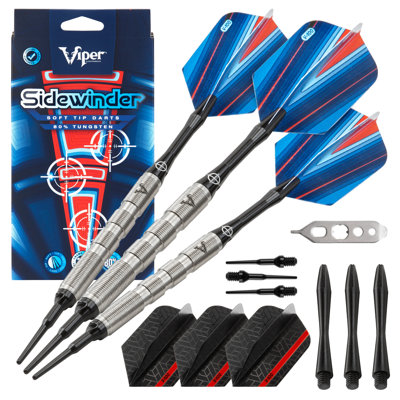 Sidewinder Tungsten Ringed Barrel Dart Set