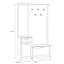 Rasheen Hall Tree 110.9cm Wide with Bench and Shoe Storage-546055458