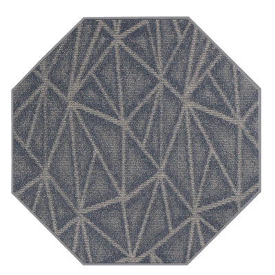 Tapis bleu marine Deyoung