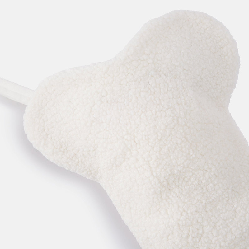 Personalization Mall Dog Bone Sherpa Christmas Stocking